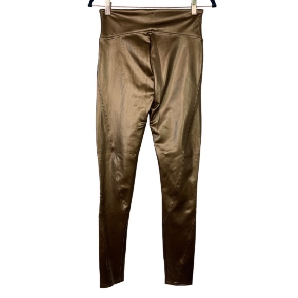 SPANX Liquid Leather-Look Leggings - Picture 4 of 6